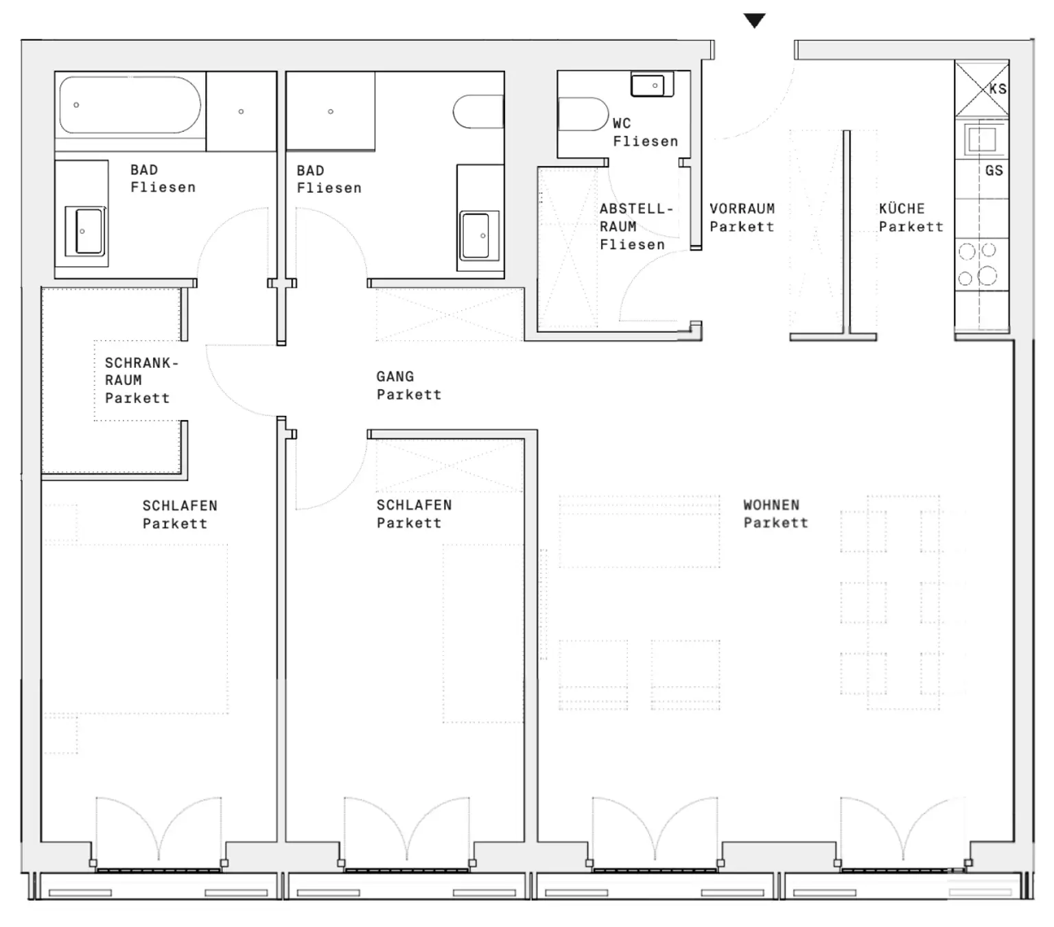DC-FLATS: High-End-Apartment bei der UNO-City!! ERSTBEZUG!!