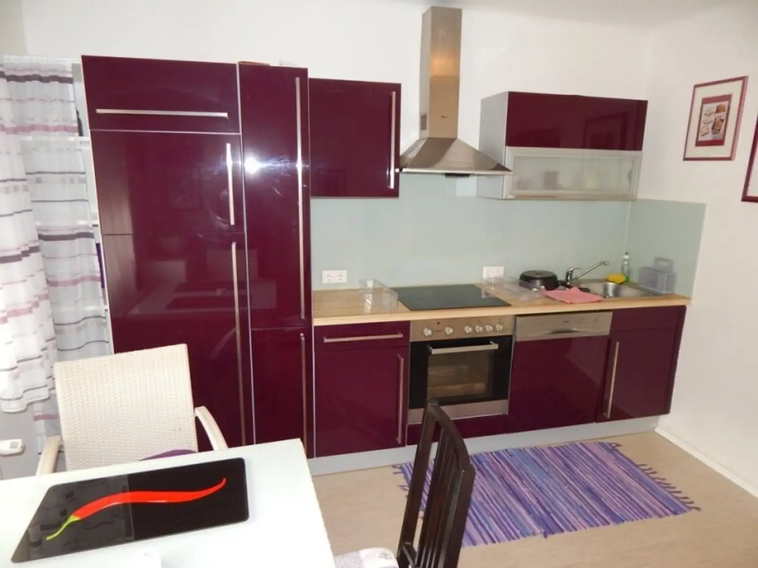 Terrassenwohnung mit Blick auf die Burg Güssing