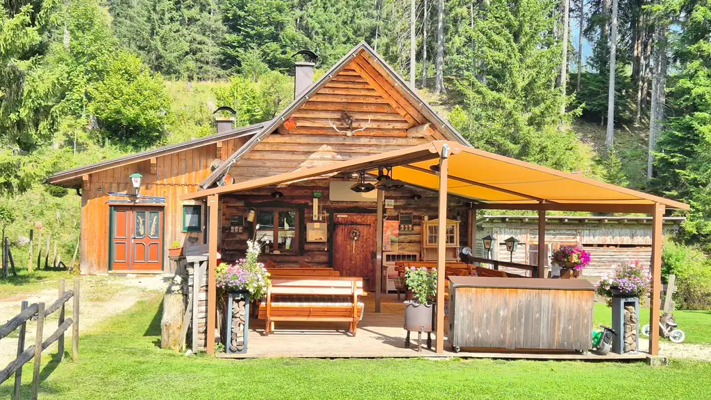 Bad Mitterndorf: Almhütte!! auf Eigengrund mit Nebengebäuden