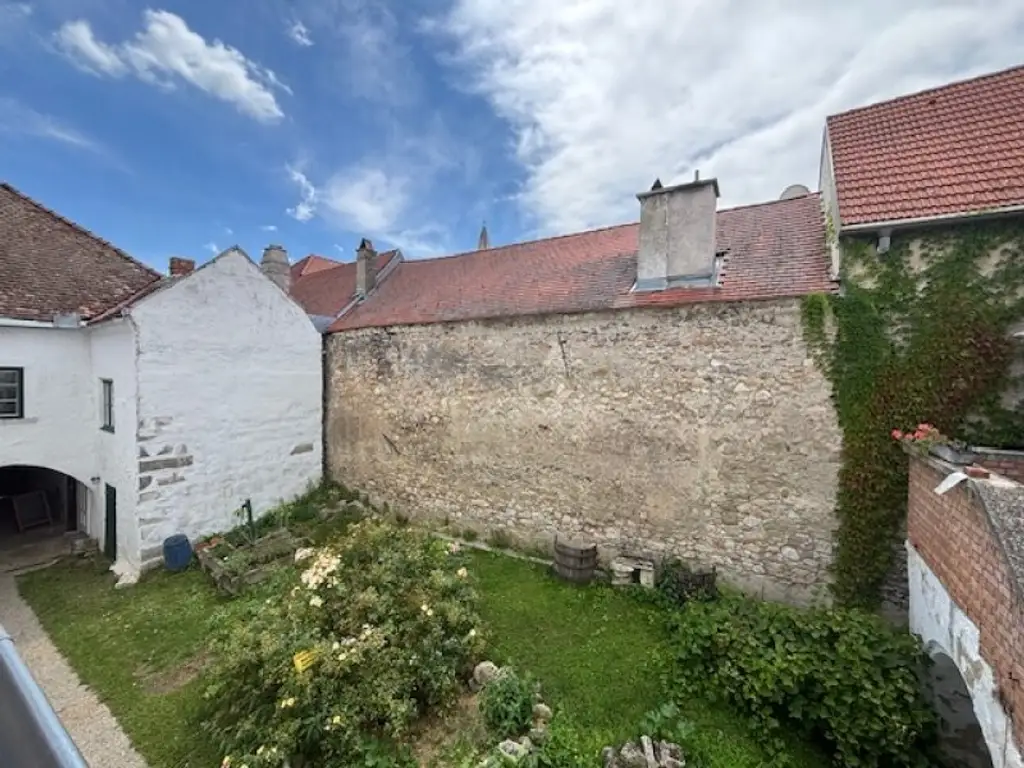 Breitenbrunn - historische (16.Jhd.), neu sanierte Wohnung samt Nebengebäuden und Garten im Ortszentrum