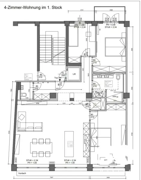 # SQ - STILLVOLE 4-ZIMMERWOHNUNG MIT CHARMANTEM BALKON - DIREKT AUF DER PRATERSTRASSE - NESTROYPLATZ
