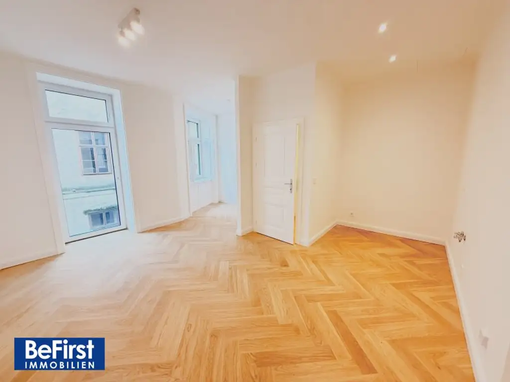 Exklusive top sanierte Terrassenwohnung im sanierten Stilaltbau