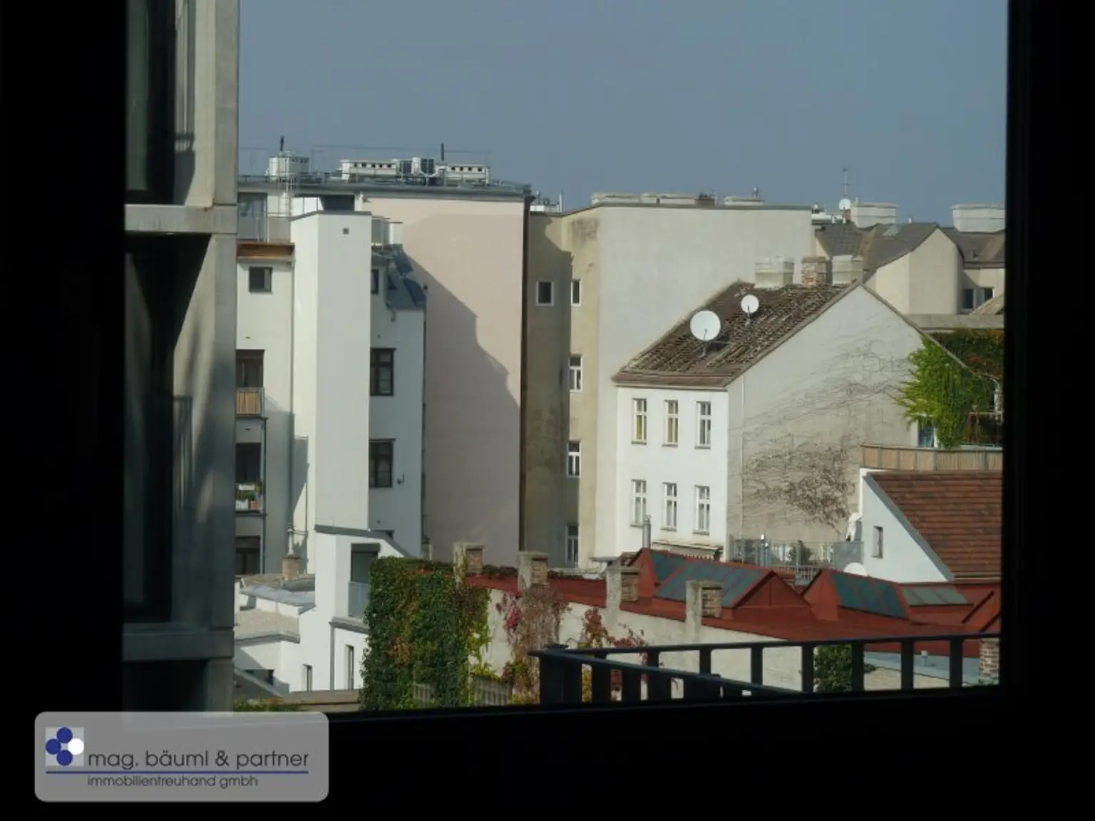 Blick aus Schlafzimmer