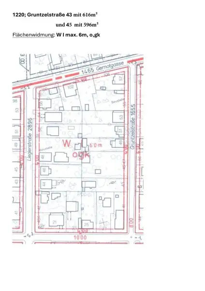 Traumhaftes Baugrundstück in 1220 Wien – Ihr Eigenheim wartet! Nur 549.000 €!