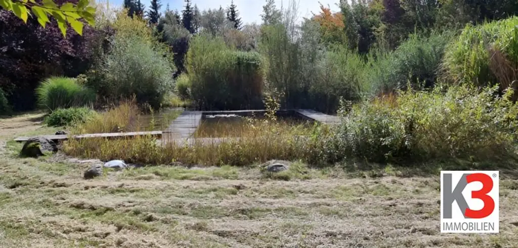 Prestigeobjekt-Gewerbefläche mit beeindruckendem Herrenhaus und Badeteich in Schlosspark