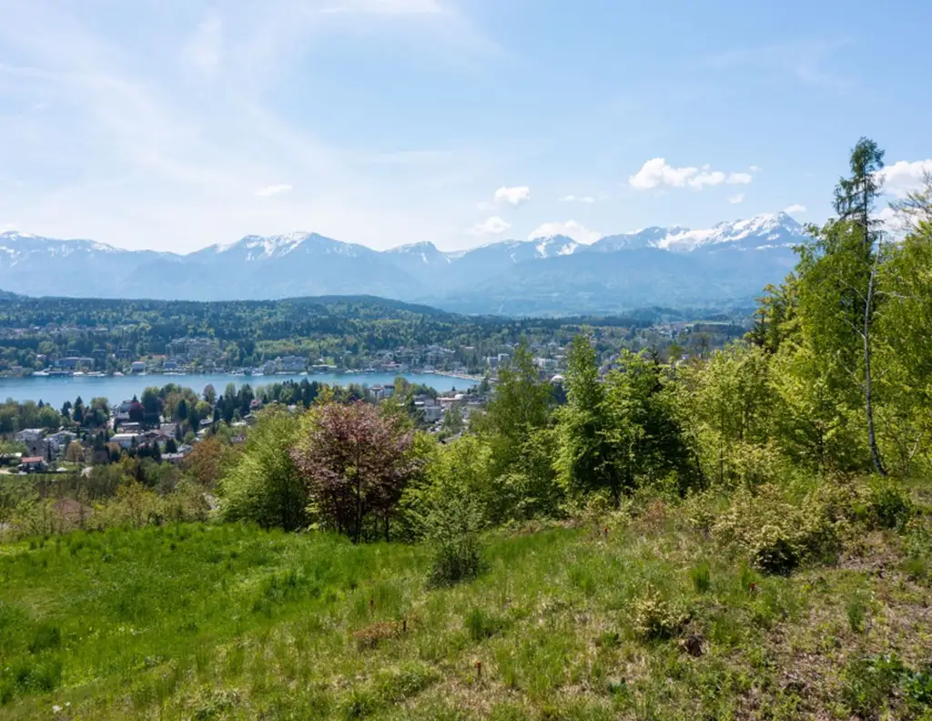 Seeblick-Grundstück mit Baubewilligung in Bestlage