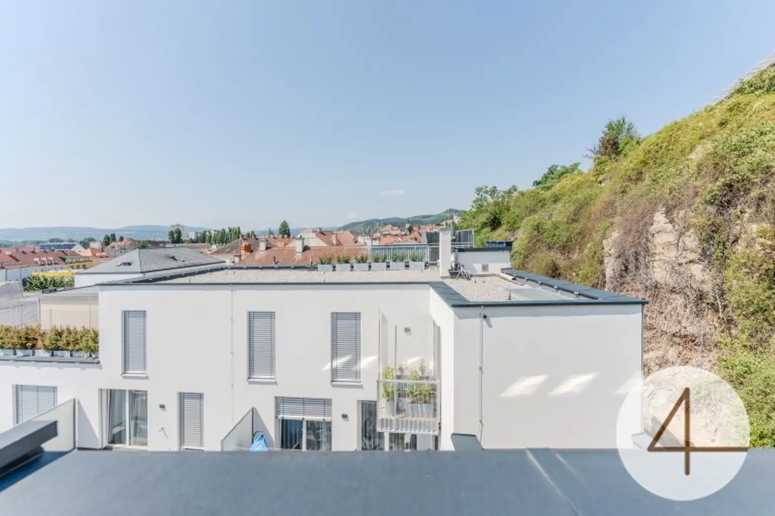 Moderne Neubau-Etagenwohnung mit Dachterrasse – befristet vermietet bis 31.01.2030