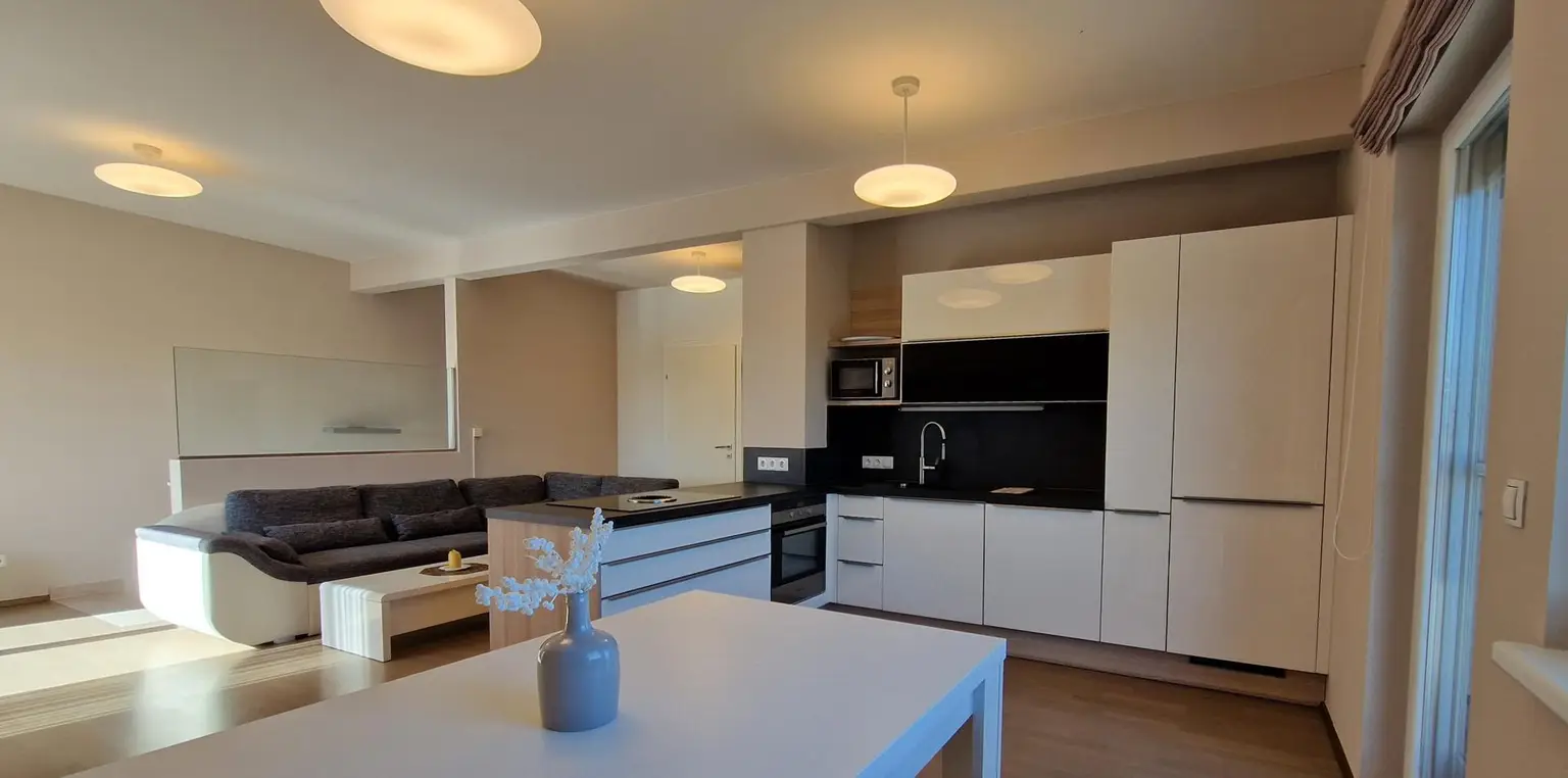Blick von Esszimmer