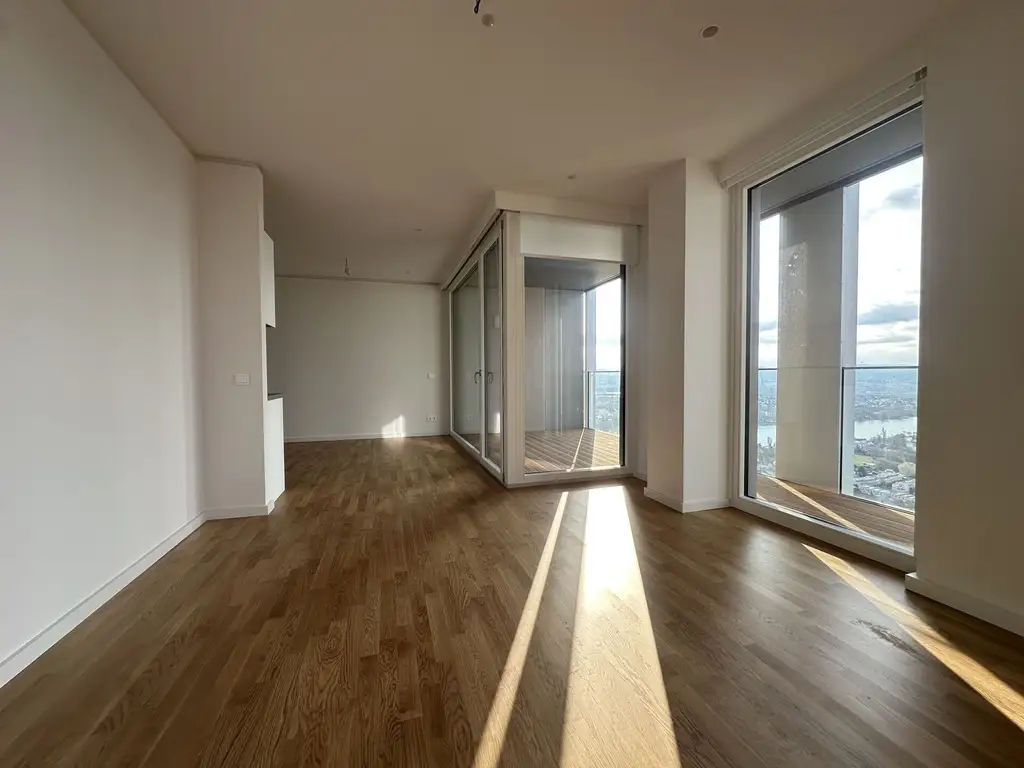3 ZIMMER 35. OG | BALKON | VIENNA TWENTYTWO | ERSTBEZUG IN DER NEUEN DONAUSTADT |MIETBEGINN 1. APRIL