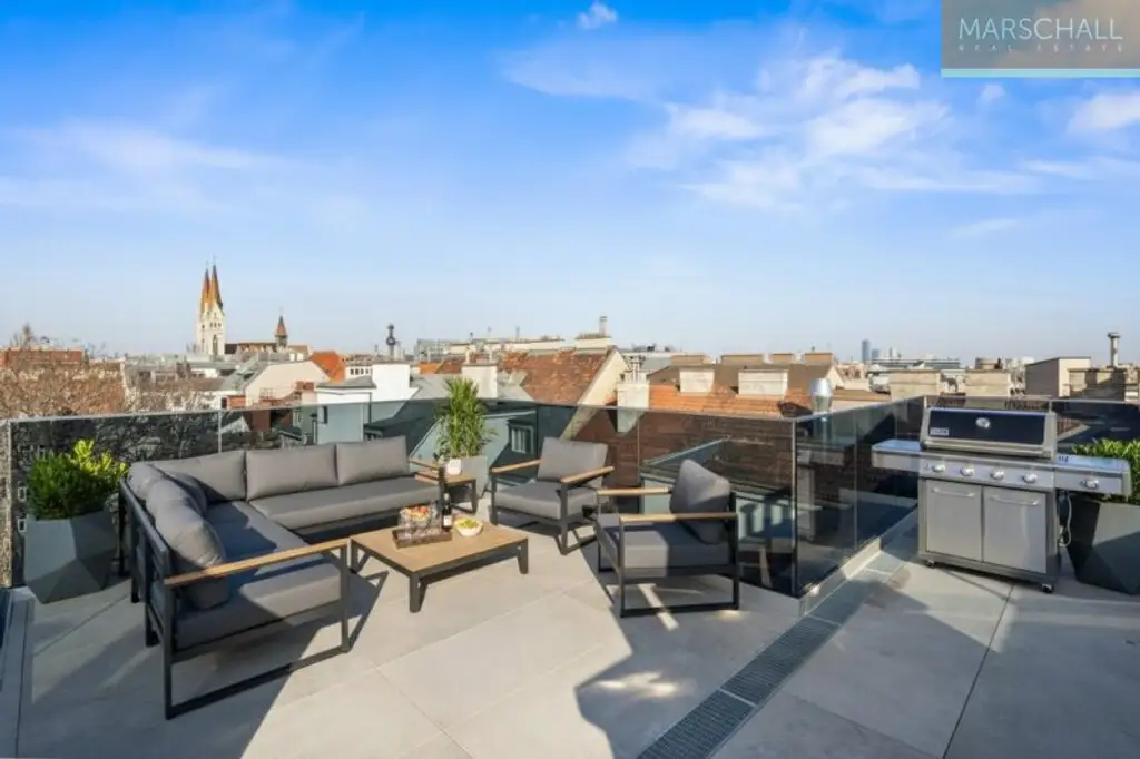 Exklusive 5-Zimmer-Dachgeschoßwohnung mit Liftzugang und Dachterrasse