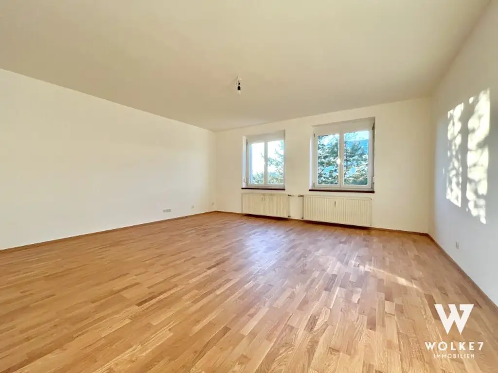 Top gepflegte Wohnung am Bahnhof! - Vollparkett - Ruhelage!