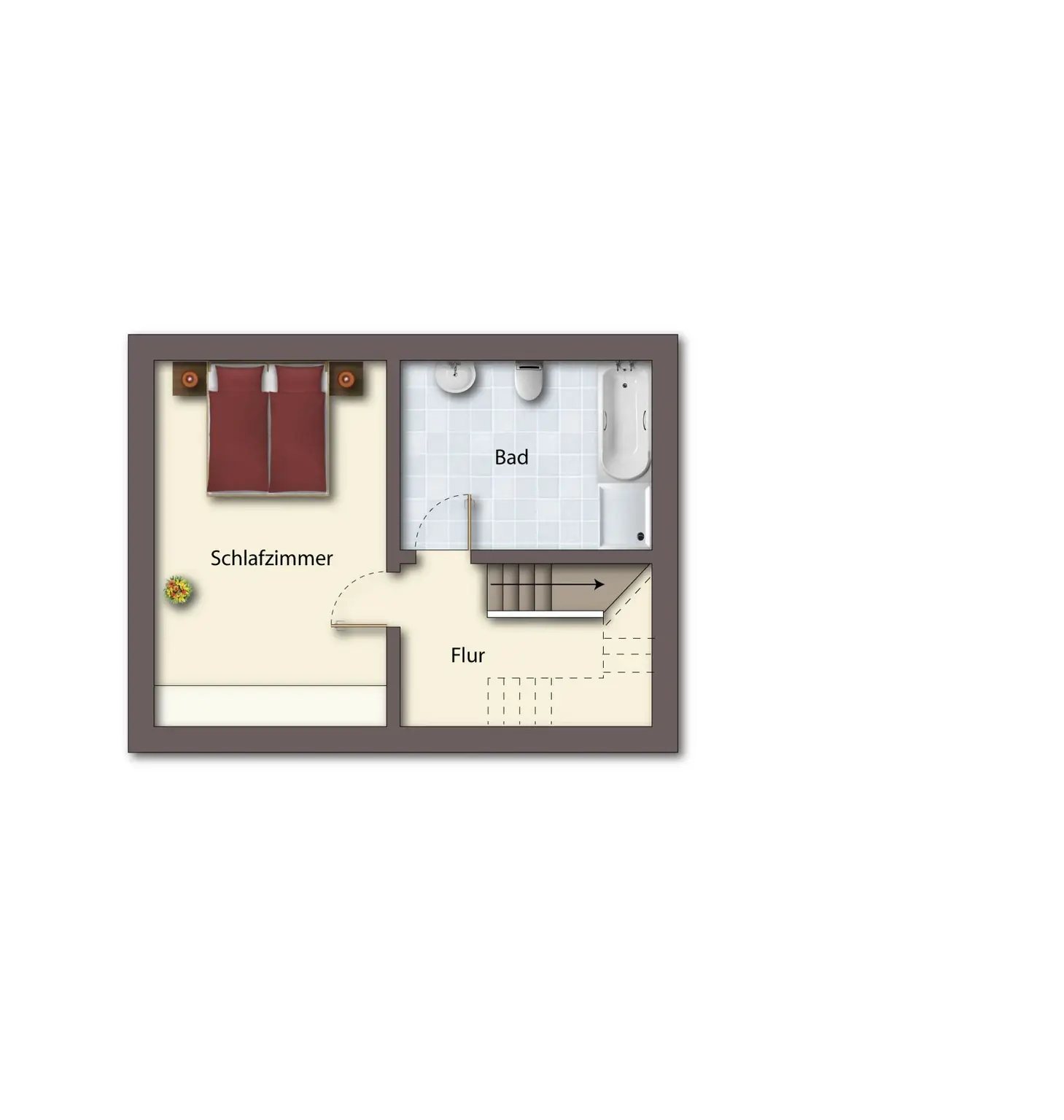 Grundriss Dachgeschoss