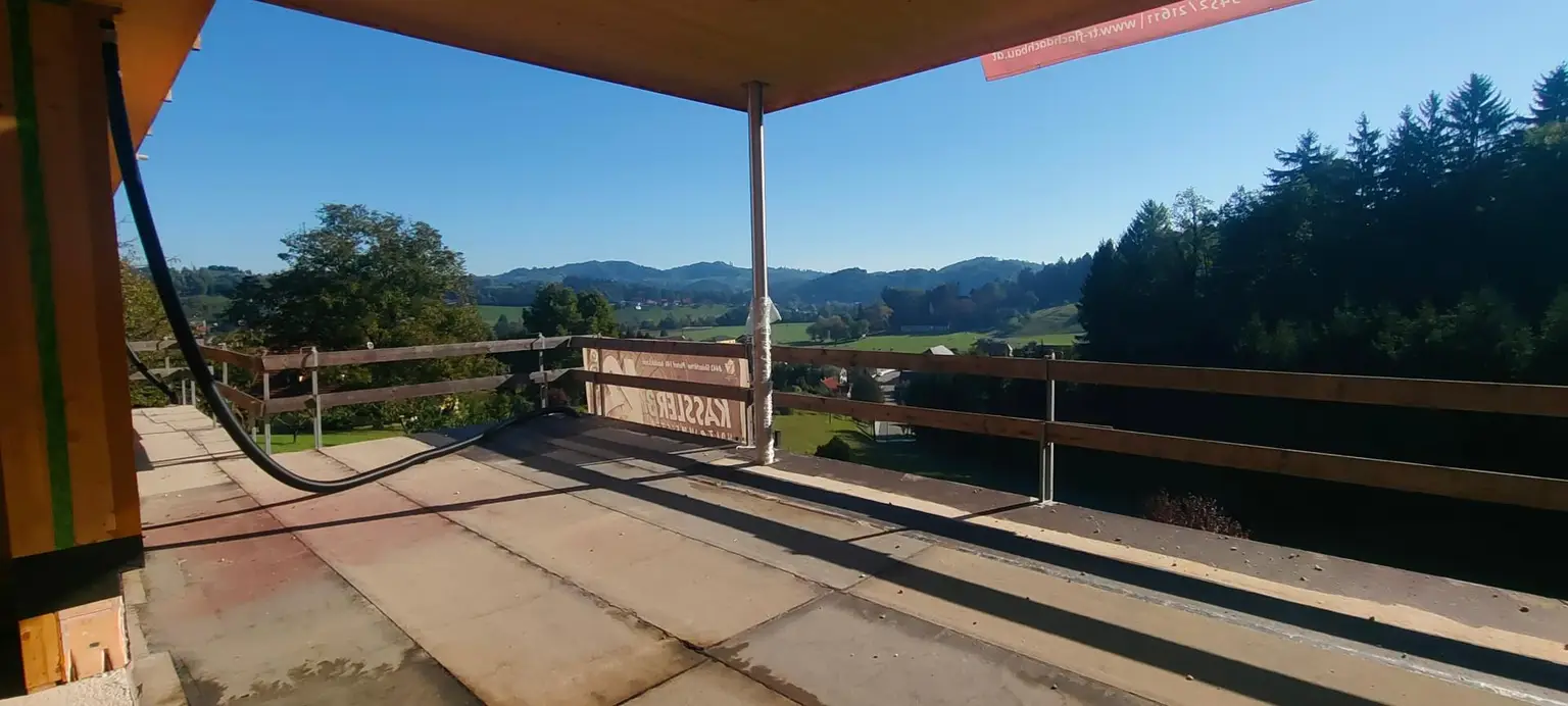 Wo Ruhe wohnt- Rohbau mit Aussicht in Leutschach