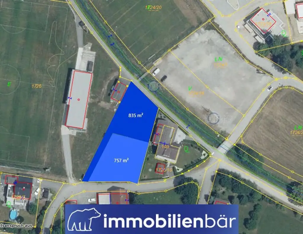 Grundstück in Kallham - 835 m² für Ihr neues Zuhause