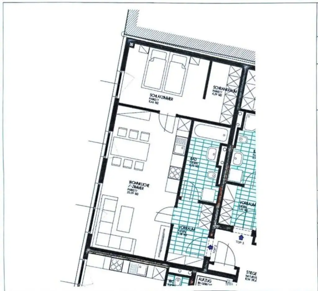 Anlegerwohnung in TOP-Neubau (BJ 2017) mit Tiefgaragenoption – BESTANDSFREI
