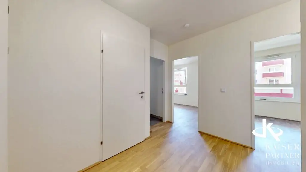 Moderne 3-Zimmer-Wohnung in 1220 Wien – Erstbezug mit Balkon und Stellplatz, Nahe Badeteich Hirschstetten!
