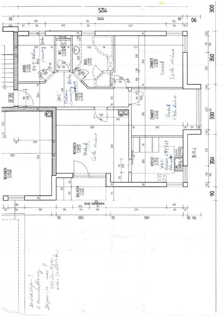 Zentrale 3-Zimmer-Wohnung in sonniger Süd-Ost-Lage mit Tiefgaragenplatz