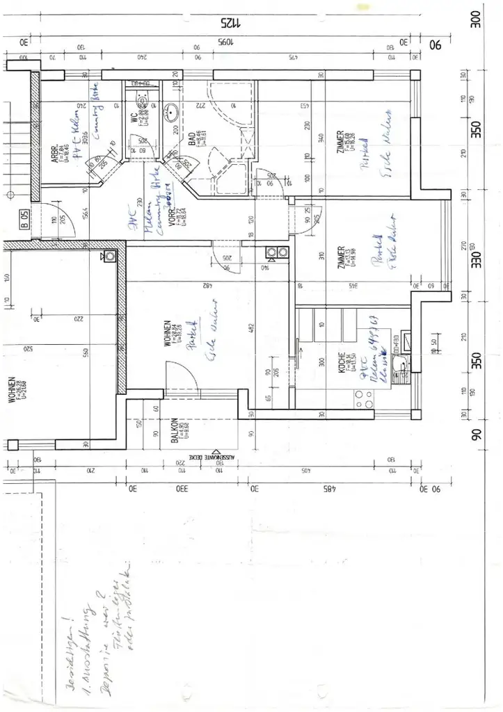Zentrale 3-Zimmer-Wohnung in sonniger Süd-Ost-Lage mit Tiefgaragenplatz