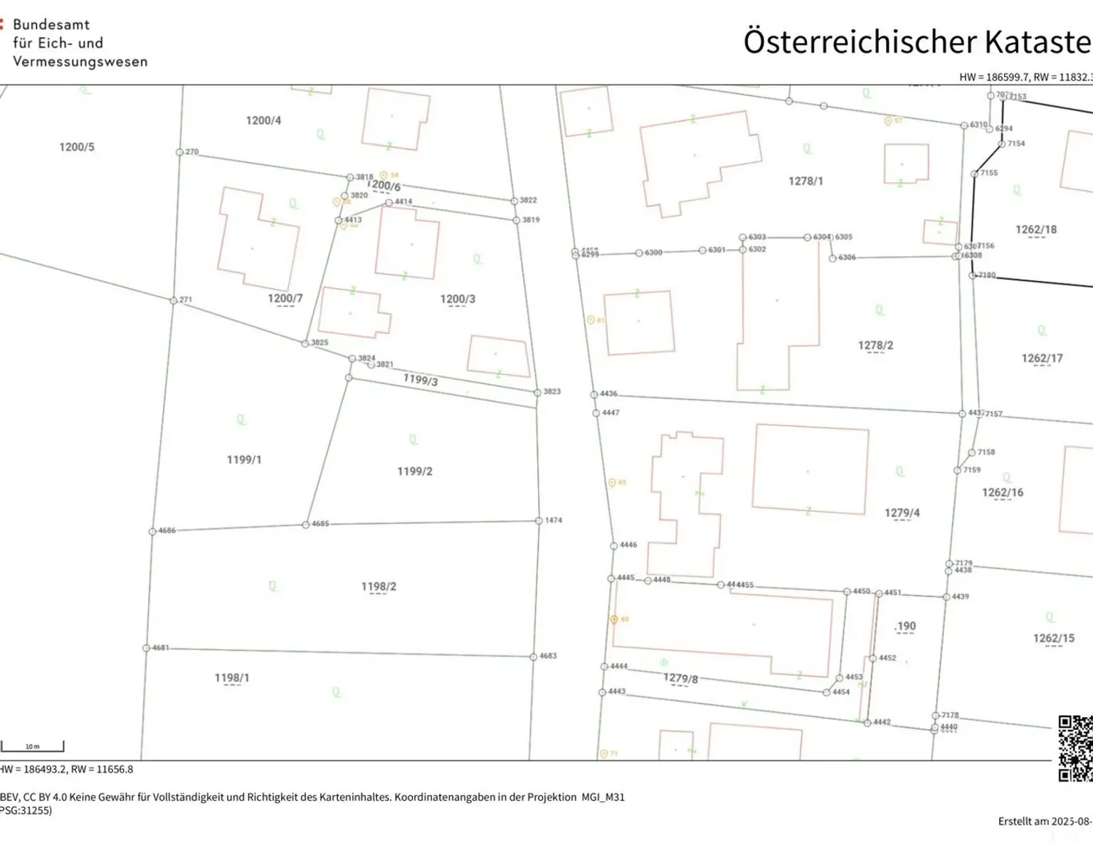 Schönes Baugrundstück nahe Seeboden am Millstätter See. Berg- und Grünblick.