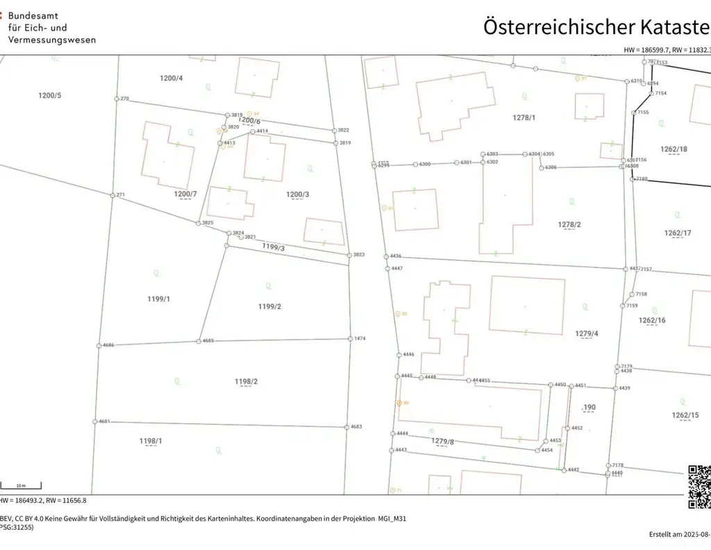 Schönes Baugrundstück nahe Seeboden am Millstätter See. Berg- und Grünblick.