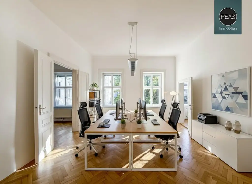 Klimatisiertes Büro bei neuer U5 Station! Repräsentatives Haus in bester Innenstadtlage bei der Votivkirche!