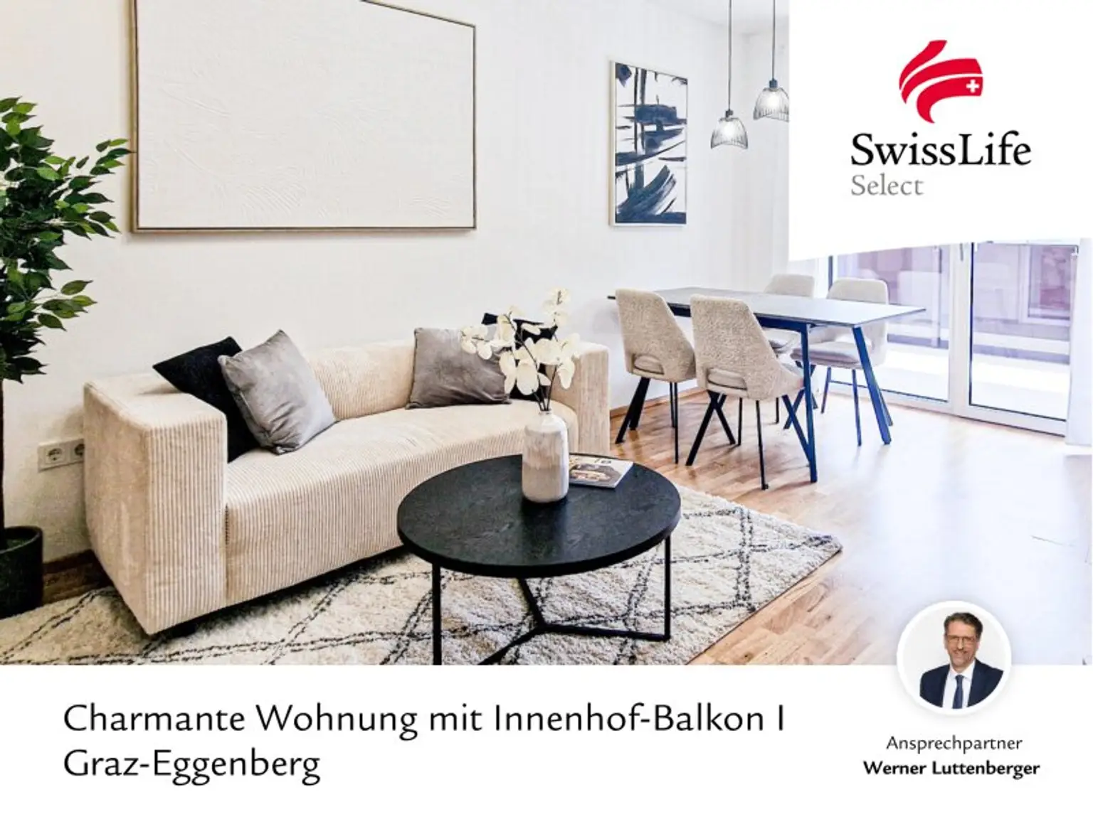 Charmante Wohnung mit Innenhof-Balkon in Graz-Eggenberg