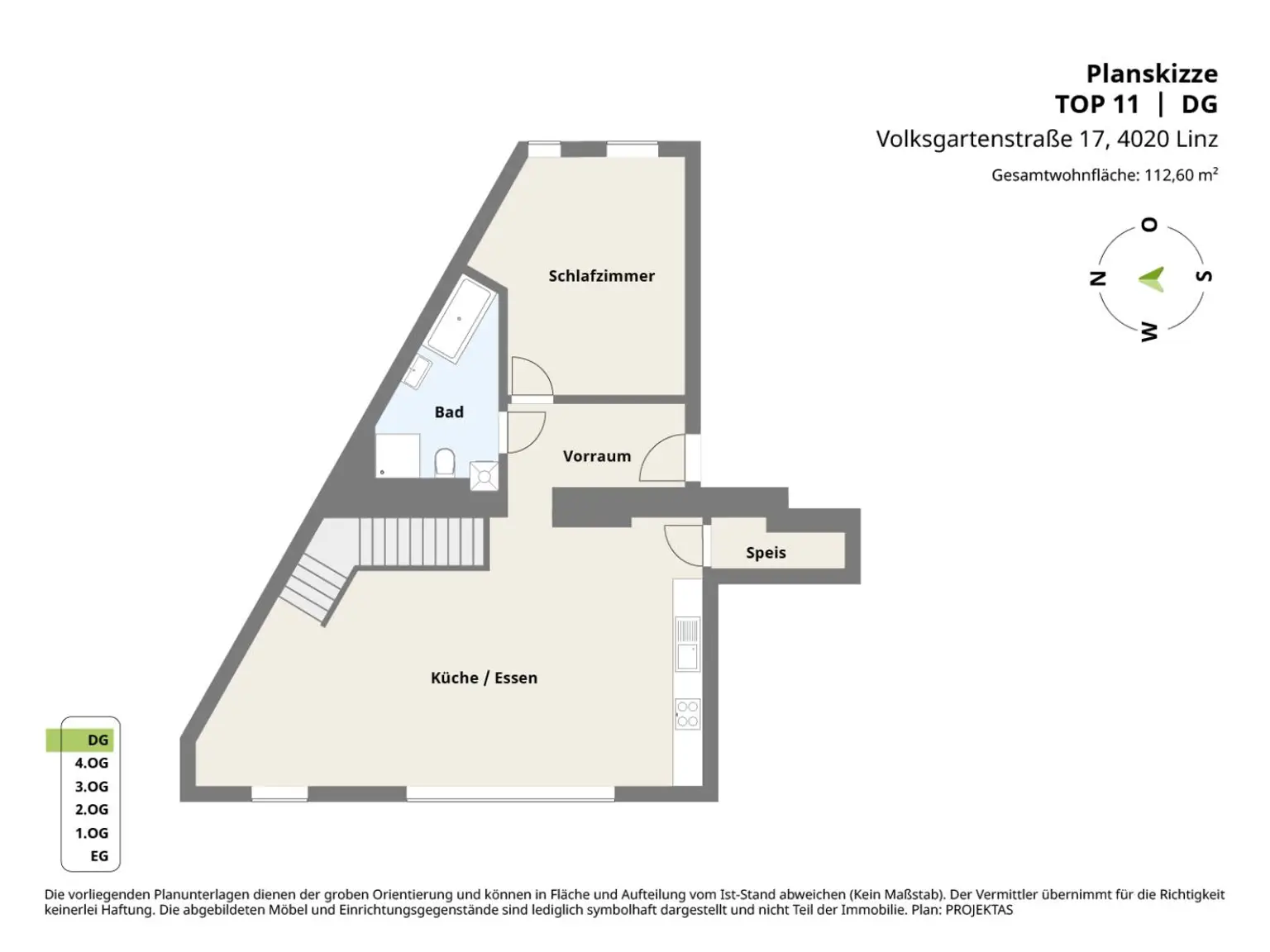 Sensationelle Maisonette-Innenstadtwohnung nahe dem Volksgarten und Musiktheater!