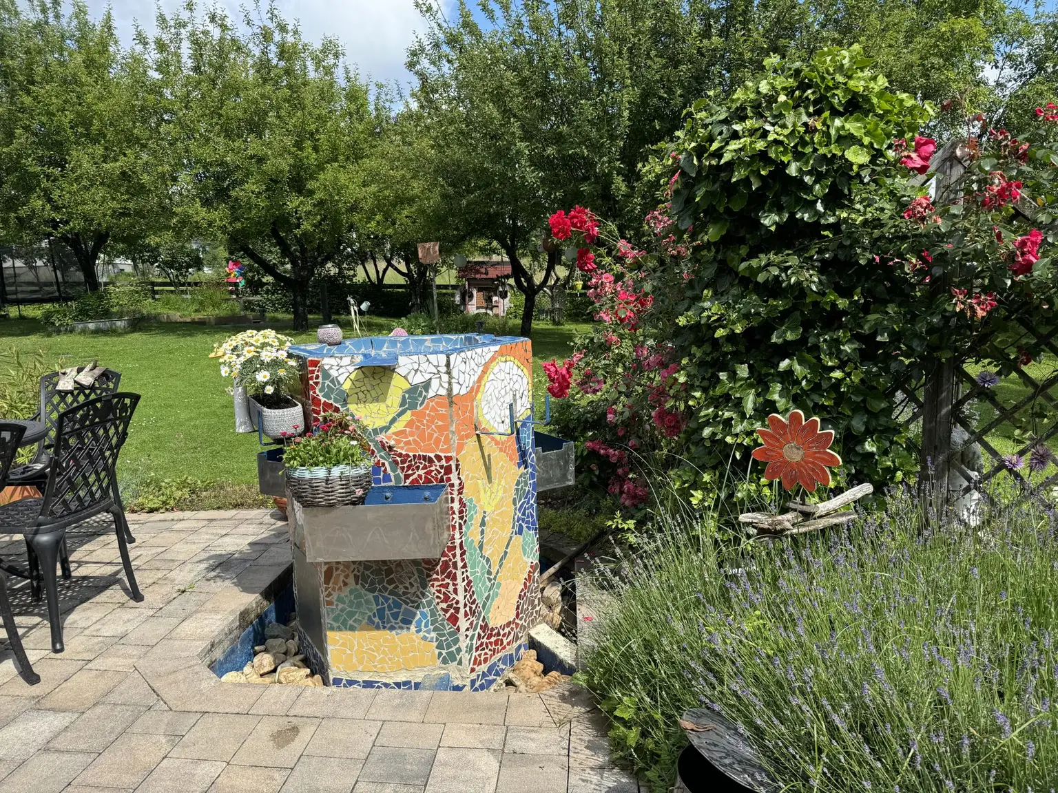 schöner Sonnenplatz