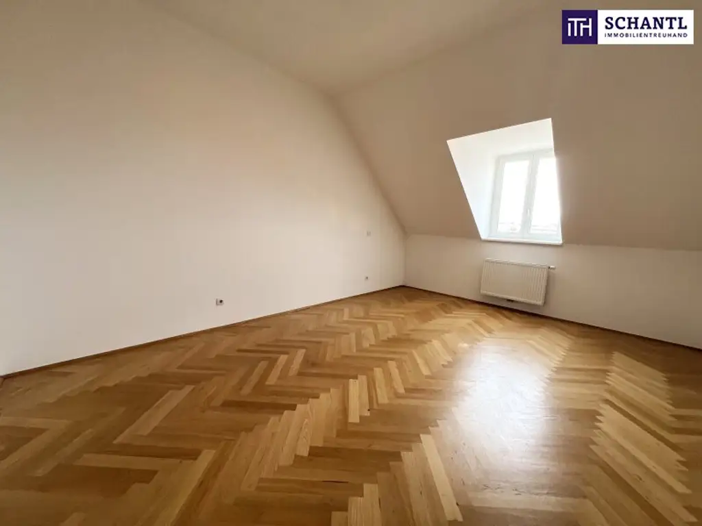 Da ist er – Ihr Wiener Wohntraum! Altbaujuwel im letzten Stock mit Balkon & Klima – jetzt zugreifen!