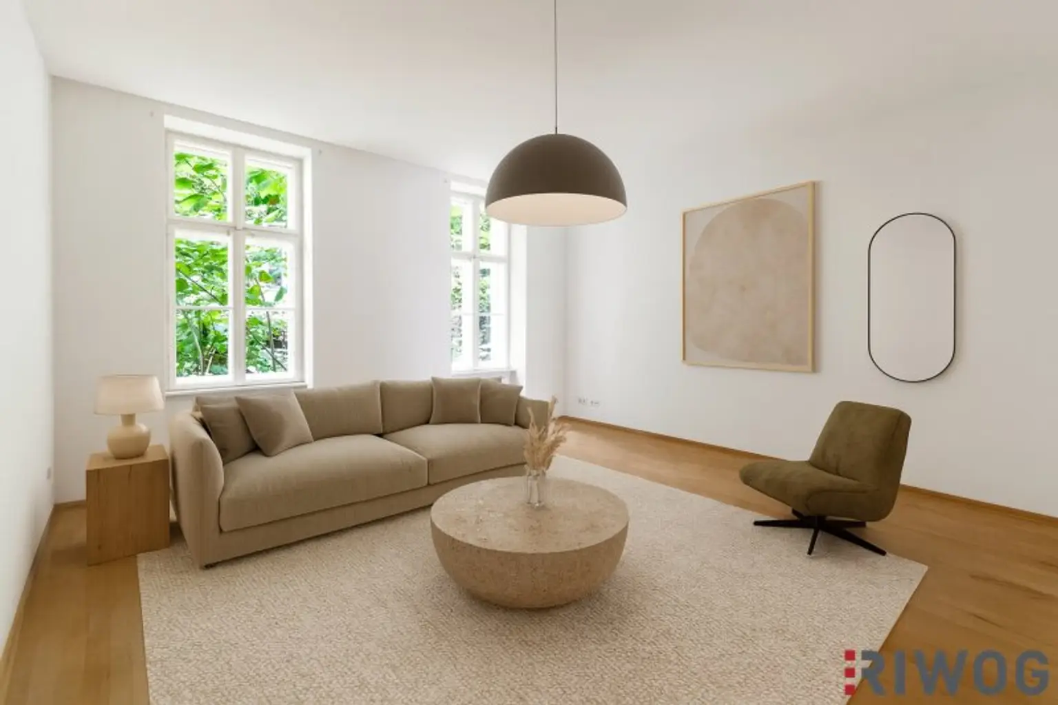 GARTENWOHNUNG NÄHE 1. BEZIRK, DONAUKANAL UND AUGARTEN | Komplett hofseitig | Sanierungsbedürftig | Rembrandtstraße