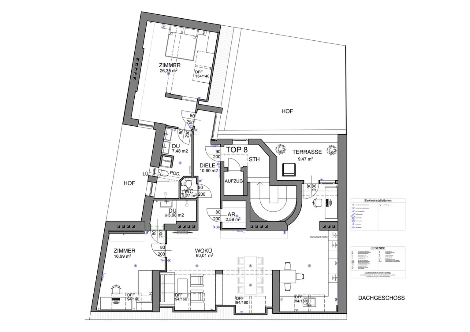 Traumhafte Dachgeschosswohnung im Herzen des 3. Bezirks – Erstbezug nach Sanierung