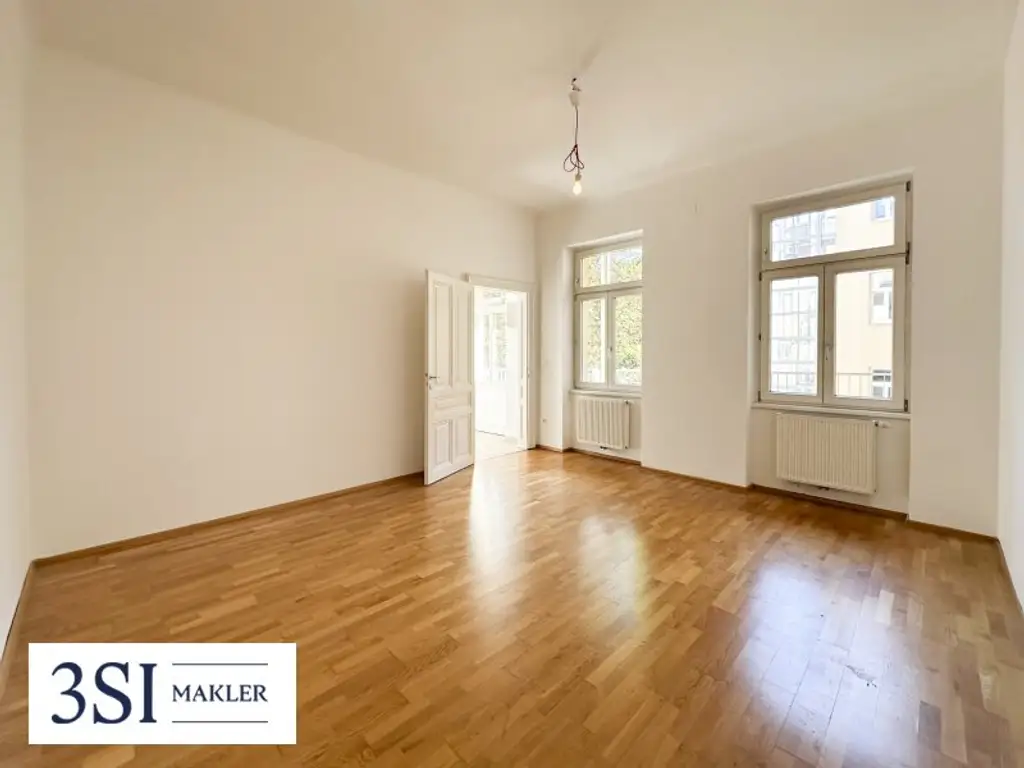 Ruheoase im Altbau – Helle 3-Zimmer-Wohnung mit großzügiger Terrasse im 3. Bezirk
