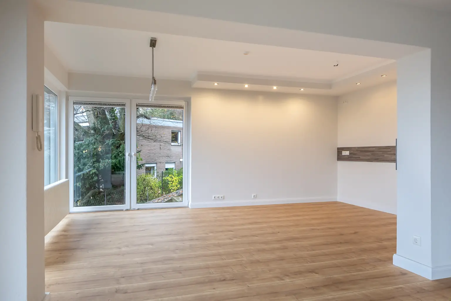 Die Küchenecke im Untergeschoss