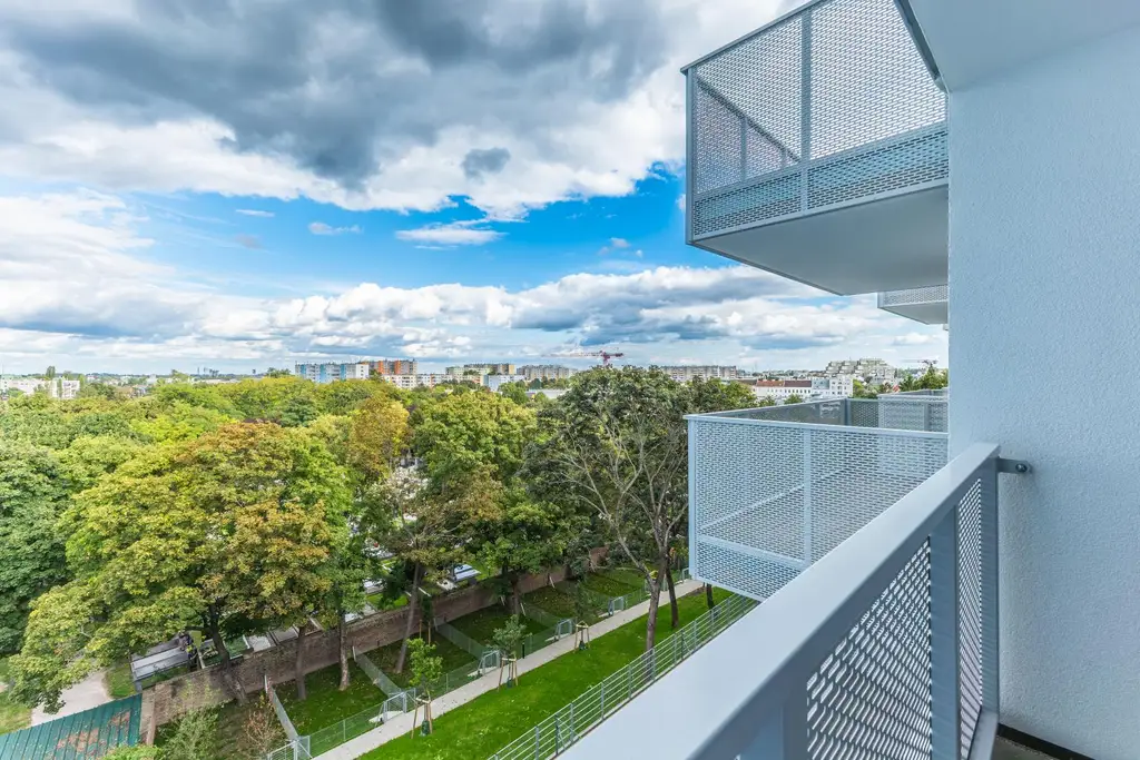 Einzigartiger Grundriss: 2-Zimmer-Wohnung mit Loggia