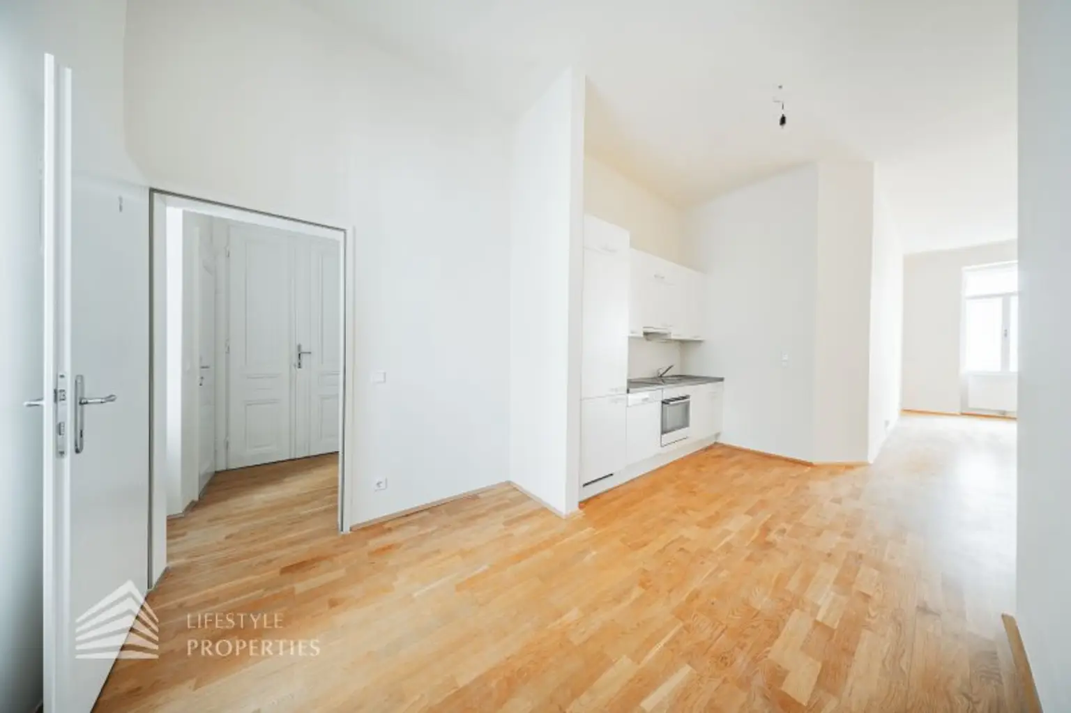Großzügige 2-Zimmer-Wohnung mit loftartiger Wohnküche und durchdachtem Wohnkonzept