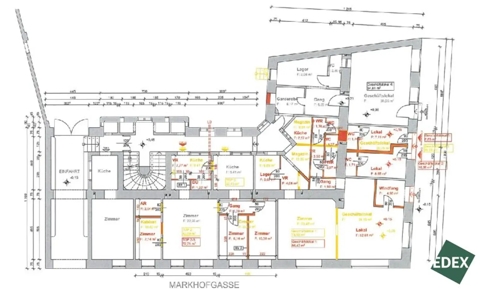 Vielseitig nutzbare Geschäftsfläche nahe U3 Schlachthausgasse - vermietet