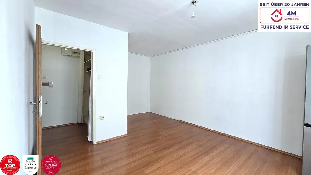 1-Zimmer-Neubauwohnung – nur 200 m von der Millennium City