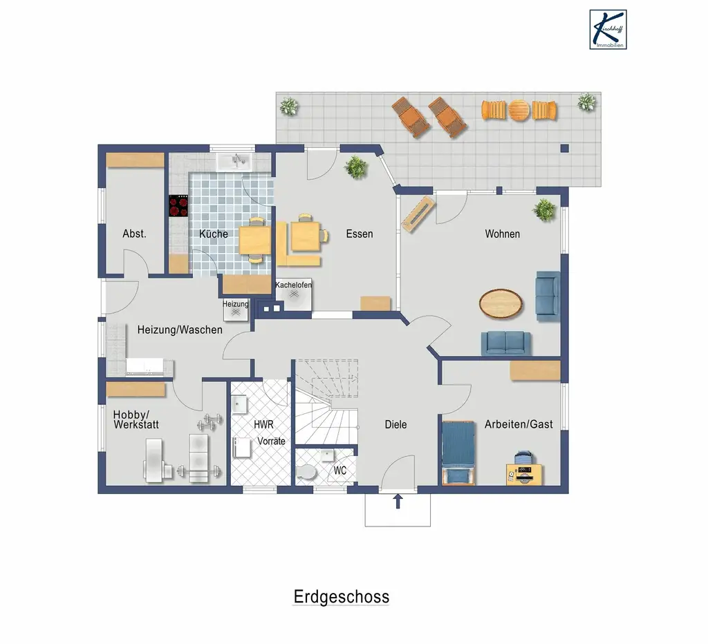 Grundriss Erdgeschoss