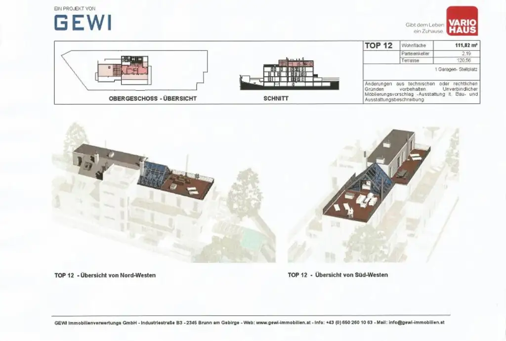 RARITÄT - PENTHOUSE MIT WINTERGARTEN UND TRAUMTERRASSE - KLIMAANLAGE UND ZWEI GARAGENPLÄTZE - TOP- INFRASTRUKTUR