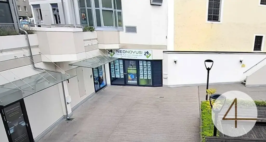 Gut vermietete Geschäftsfläche im Traunpark