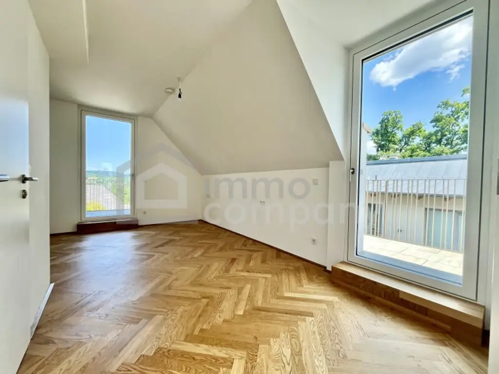 Moderner Luxus in Grünlage mit Fernblick über Wien - Erstbezug