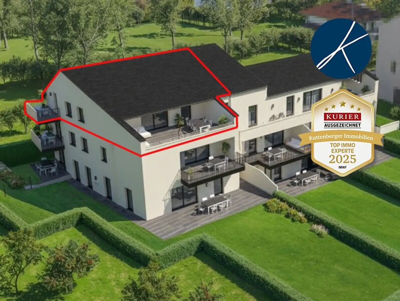 Großzügige Dachgeschoßwohnung mit Terrasse & Balkon (Top 10) - Neubauprojekt am Kremser Steindl