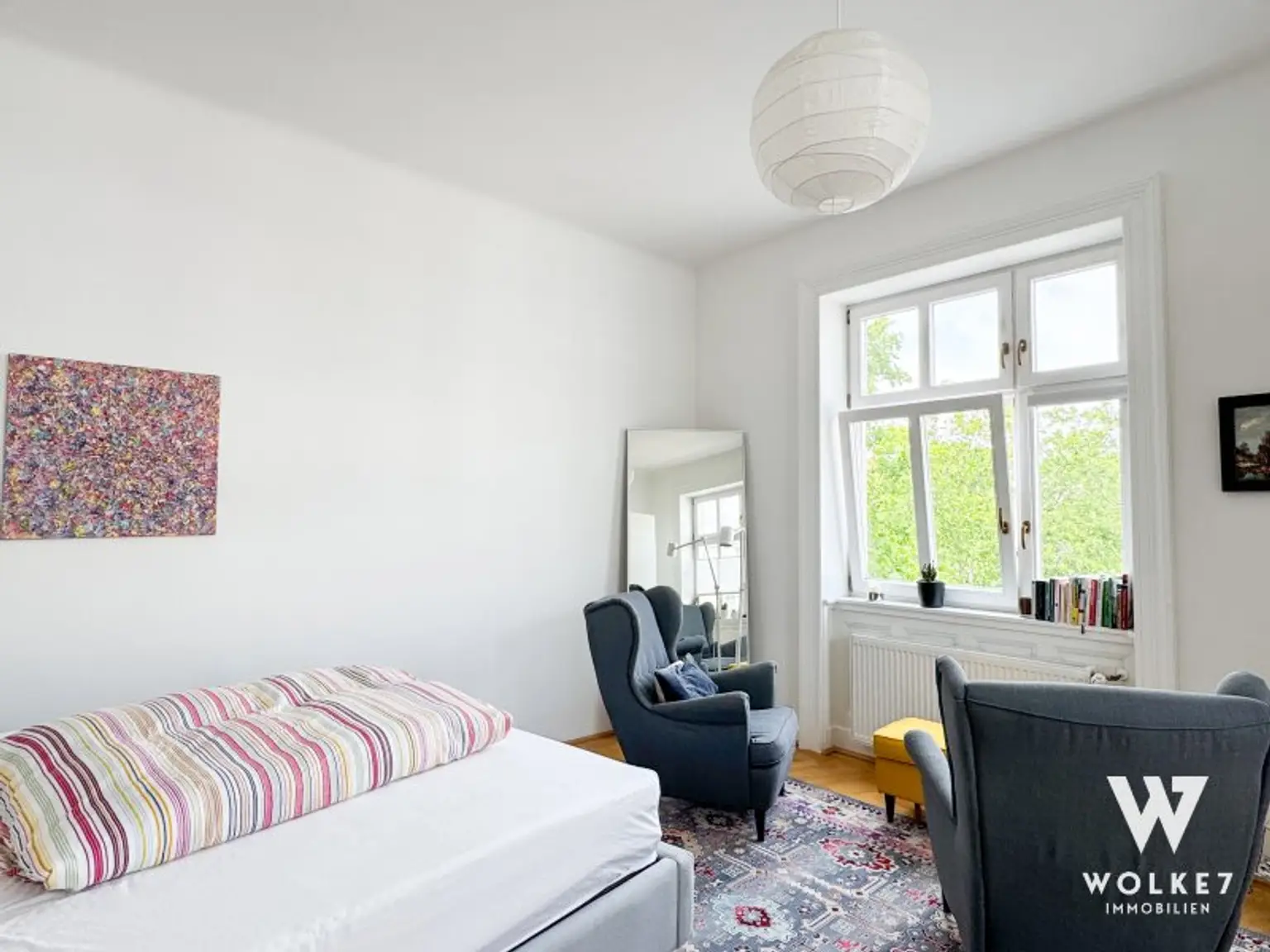Stilvolles Wohnen in 1100 Wien – modernisierte 2-Zimmer-Wohnung mit Designküche & Blick ins Grüne I Nähe U1 Troststraße