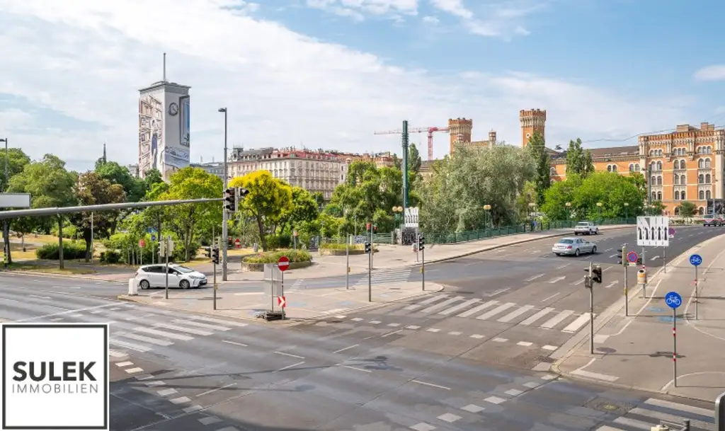 **Neu generalsaniert** Zentrale Lage mit Donaukanal-Blick und 2 getrennt begehbare Zimmer - perfekt für die Vermietung!