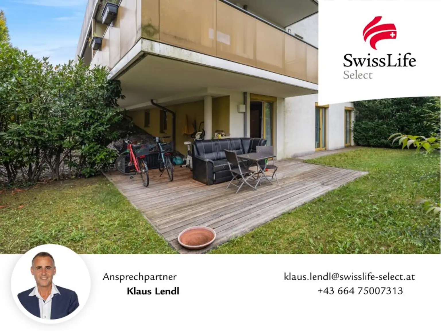 Traumhafte Erdgeschosswohnung mit Garten & zwei Terrassen – Ihr grünes Refugium mitten in Innsbruck