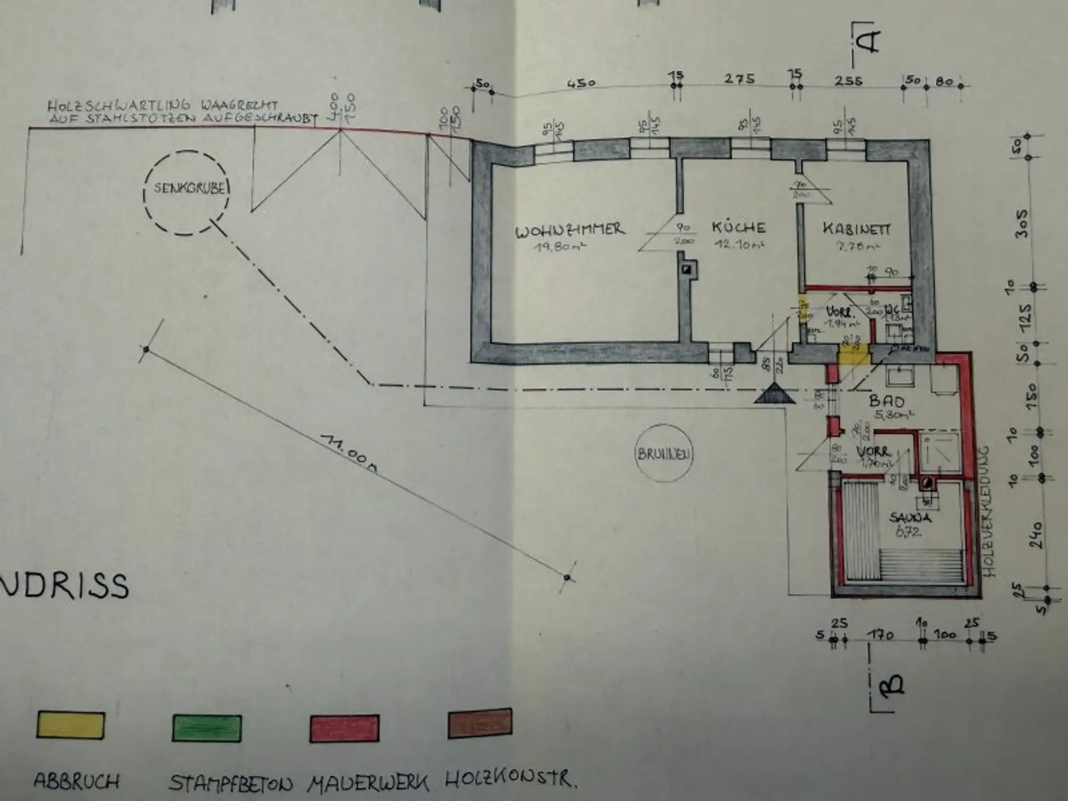 Kleines Landhaus mit Gewölbekeller in bester Ruhelage im Weinviertel