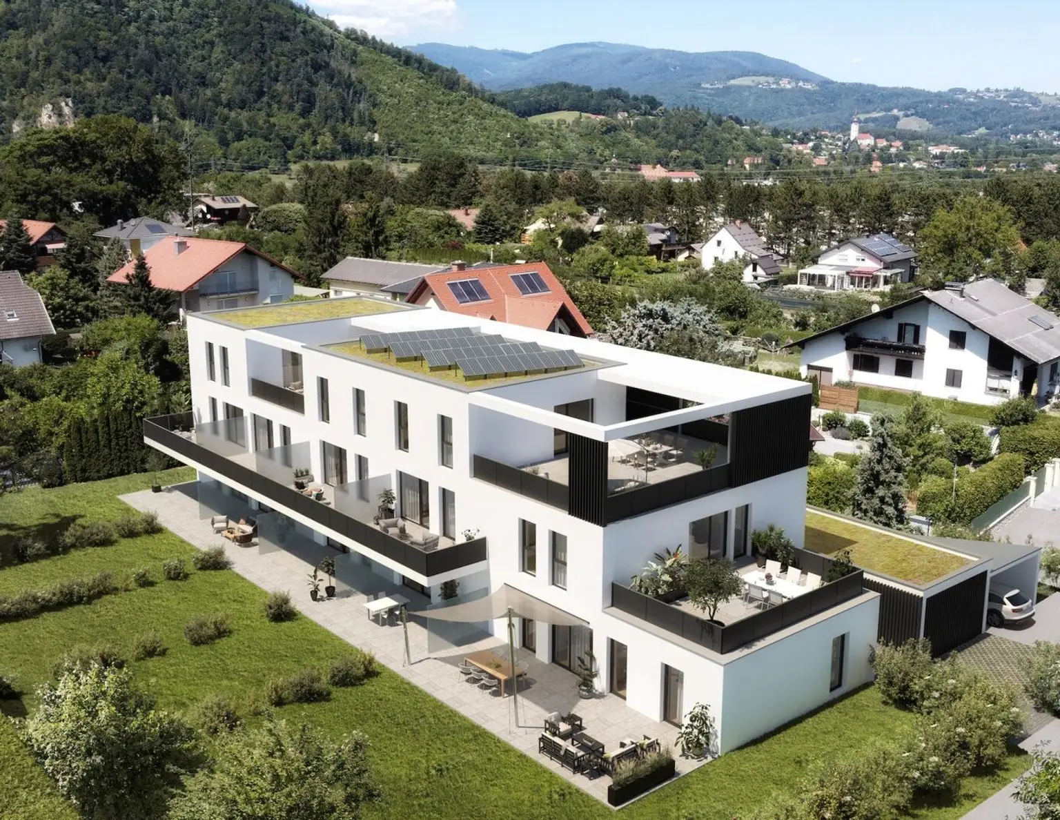 Neubauprojekt in Graz-Gösting - Wohnen im Grünen mit Stil und Privatsphäre! - VERKAUFSSTART