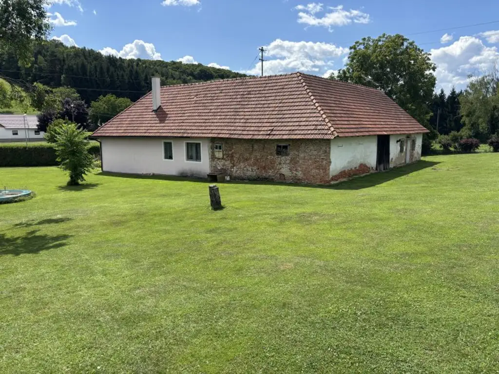 ** GARTENTAGE ** ren.bed. Landhaus mit bezauberndem Grundstück !! Ca. 7.200m 2 Wald inklusive !!