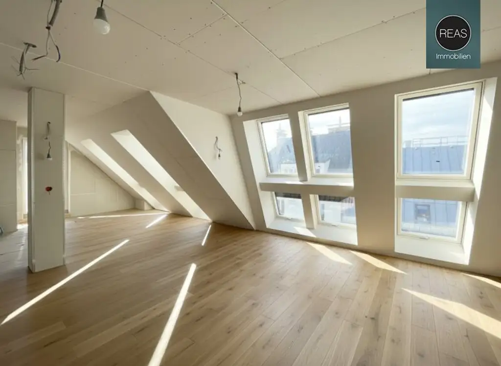 Erstbezug: Atemberaubendes Dachgeschoss - Apartment (klimatisiert) mit 3 Terrassen und hochwertiger Ausstattung im Trendbezirk Ottakring!