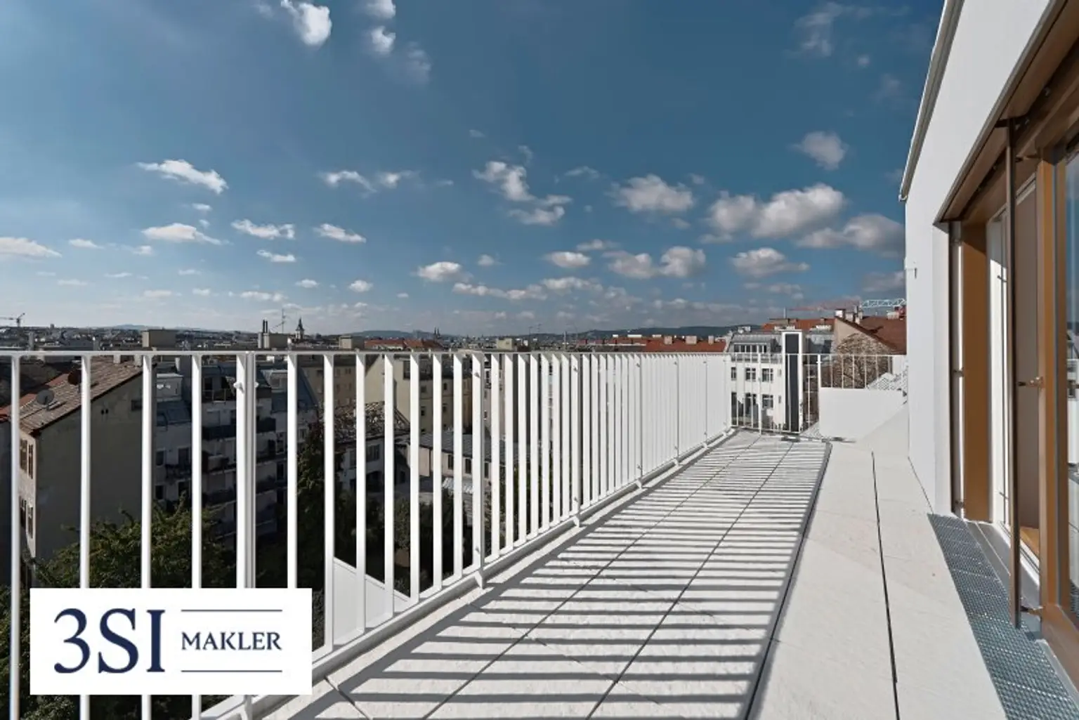 The Temptation: Exklusive Dachgeschoß-Maisonette mit attraktiven Terrassenflächen in Währing